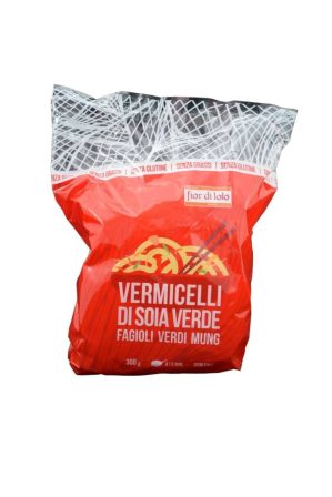Vermicelli di soia verde gr 300 Fior di Loto