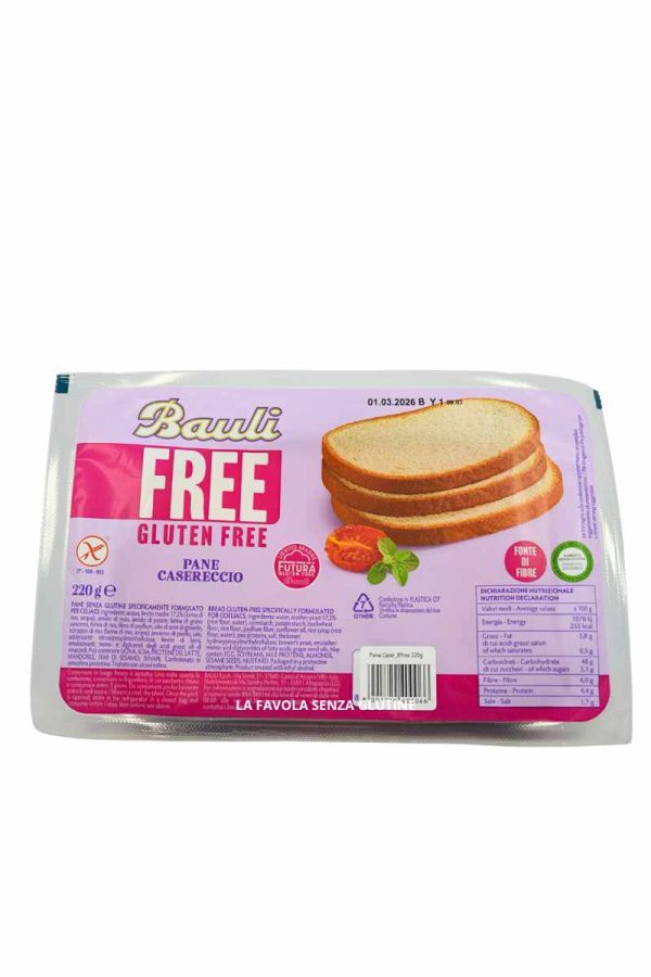 Pane casereccio gr 220 Bauli