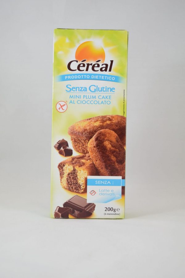 MINI PLUMCAKE AL CIOCCOLATO GR. 34 X 6 CEREAL