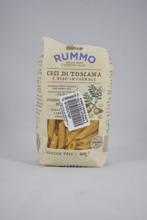 PENNE CECI E RISO INTEGRALE GR. 300 RUMMO