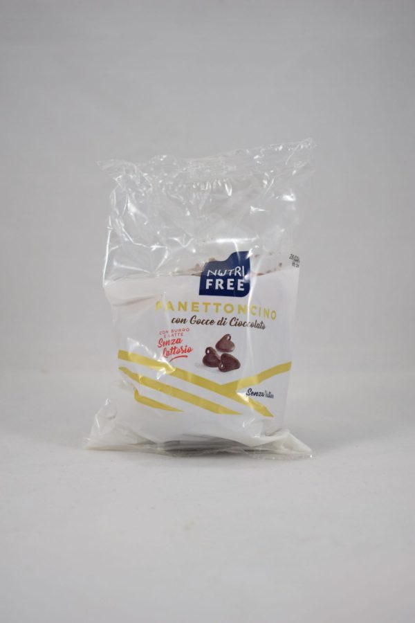 PANETTONCINO CON GOCCE DI CIOCCOLATO SENZA LATTOSIO GR. 100 NUTRIFREE