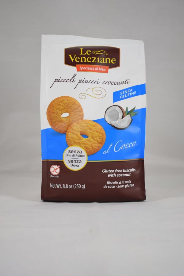 BISCOTTI AL COCCO GR. 250 LE VENEZIANE