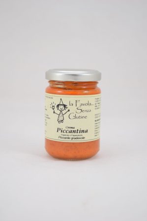 SALSA PICCANTINA GR. 130 LA FAVOLA SENZA GLUTINE