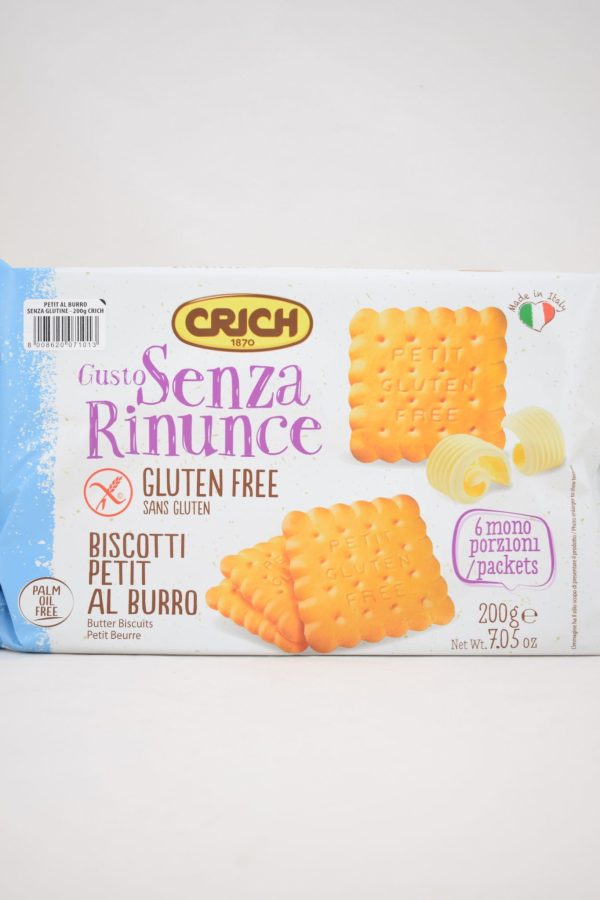 BISCOTTI PETIT AL BURRO GR. 200 CRICH