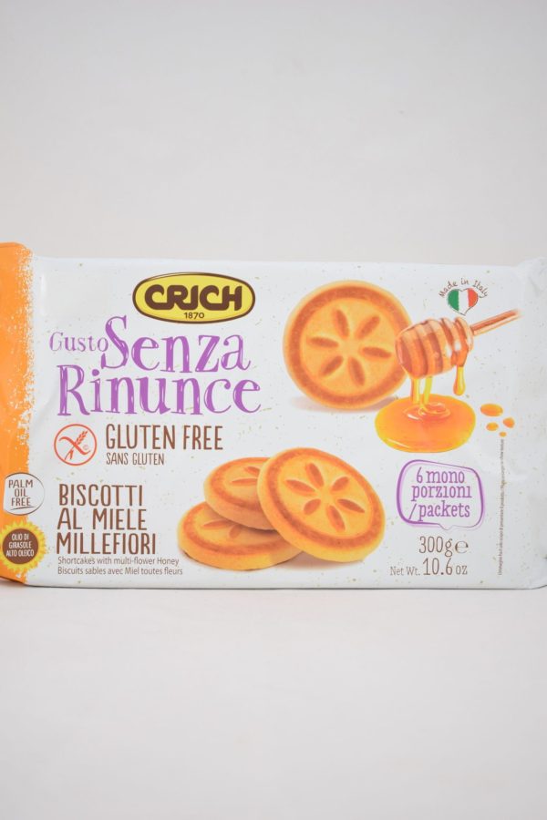 BISCOTTI AL MIELE MILLEFIORI GR. 300 CRICH
