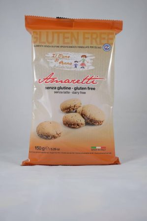 Amaretti senza latte gr 150 Il Pane di Anna