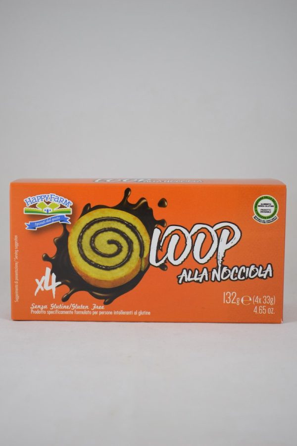 Loop alla nocciola gr 33 x4 Happyfarm
