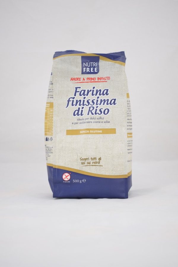 FARINA DI RISO FINISSIMA GR. 500 NUTRIFREE