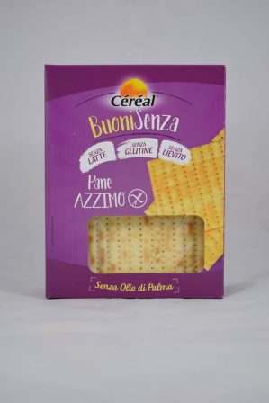 Pane azzimo senza latte gr.180 cereal