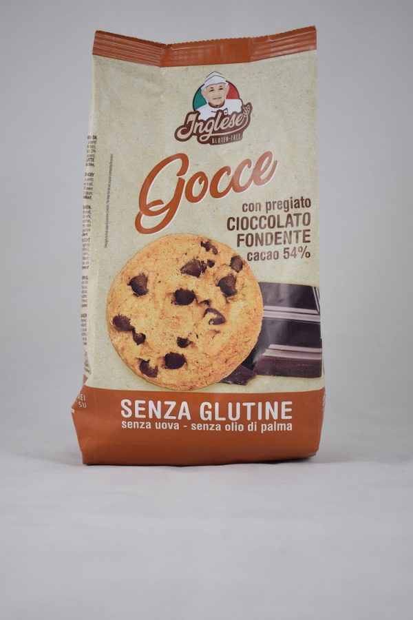 BISCOTTI GOCCE CIOCCOLATO FONDENTE GR.300 INGLESE