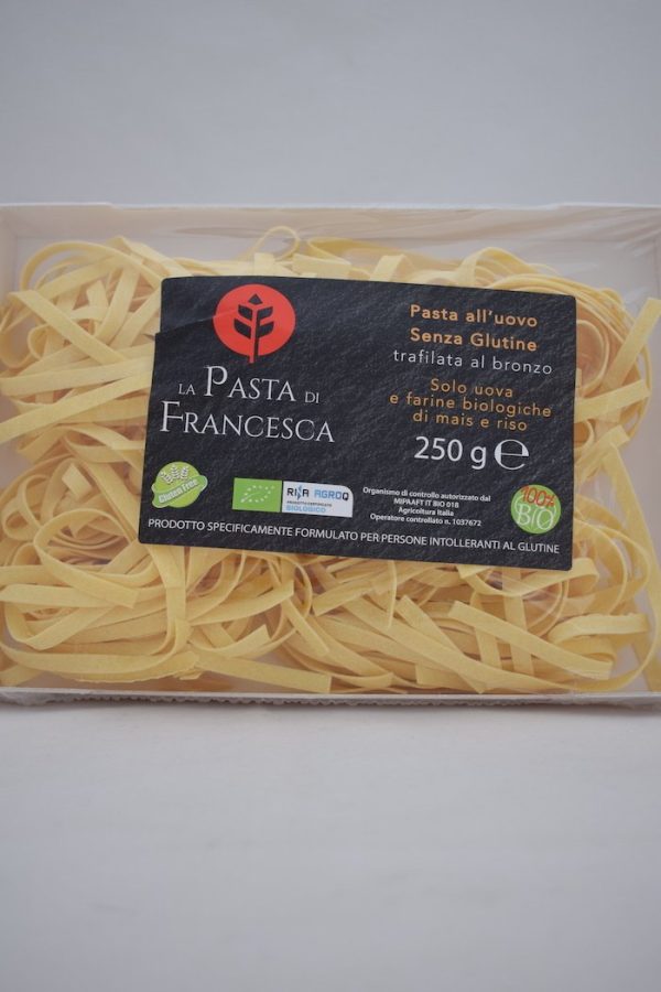 TAGLIATELLE ALL'UOVO GR.250 LA PASTA DI FRANCESCA