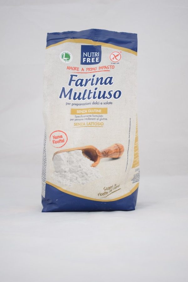 FARINA MULTIUSO SENZA LATTOSIO KG. 1 NUTRIFREE