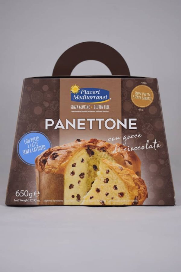 Panettone con Gocce di Cioccolato senza Lattosio