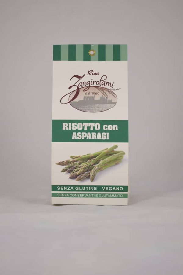 Risotto con asparagi vegan gr.180 Zangirolami