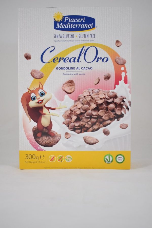 GONDOLINE AL CACAO SENZA LATTE GR. 300 PIACERI MEDITERRANEI