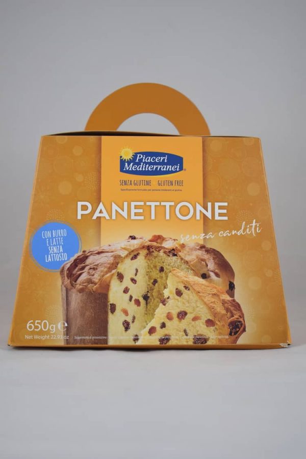 Panettone Senza Canditi Senza Lattosio e Senza Glutine