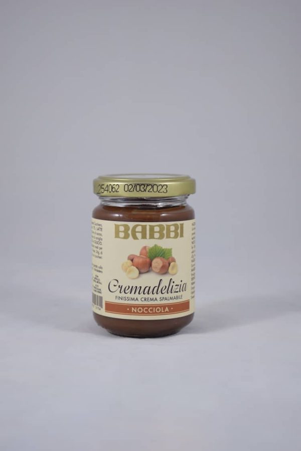 Crema spalmabile alla nocciola gr 150 Babbi