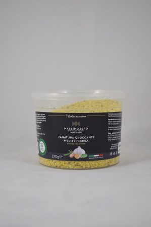 PANATURA CROCCANTE MEDITERRANEA SENZA LATTOSIO GR. 340 MASSIMO ZERO