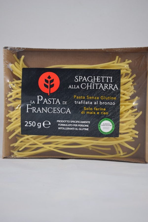 SPAGHETTI ALLA CHITARRA SENZA LATTOSIO GR.250 LA PASTA DI FRANCESCA