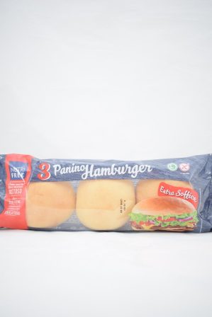 PANINI HAMBURGER 3 PEZZI SENZA LATTOSIO GR.110 NUTRIFREE