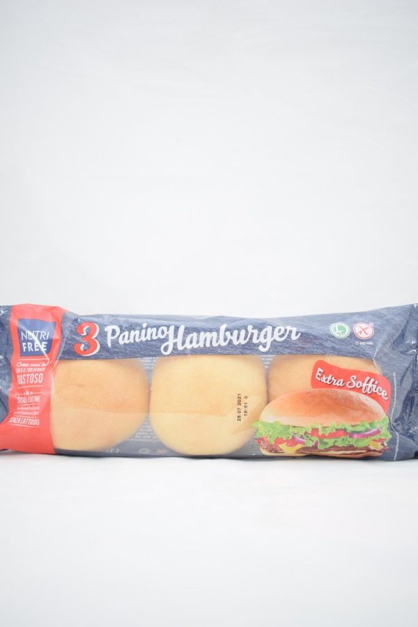 PANINI HAMBURGER 3 PEZZI SENZA LATTOSIO GR.110 NUTRIFREE