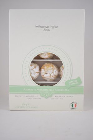 AMARETTI MORBIDI ALLA MANDORLA GR. 250 LA FABBRICA DEL PANFORTE
