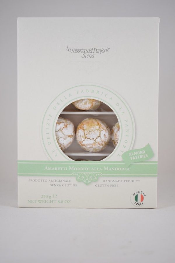 AMARETTI MORBIDI ALLA MANDORLA GR. 250 LA FABBRICA DEL PANFORTE