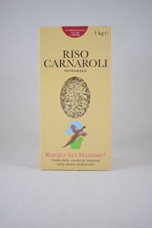 RISO CARNAROLI INTEGRALE KG.1 RISERVA SAN MASSIMO