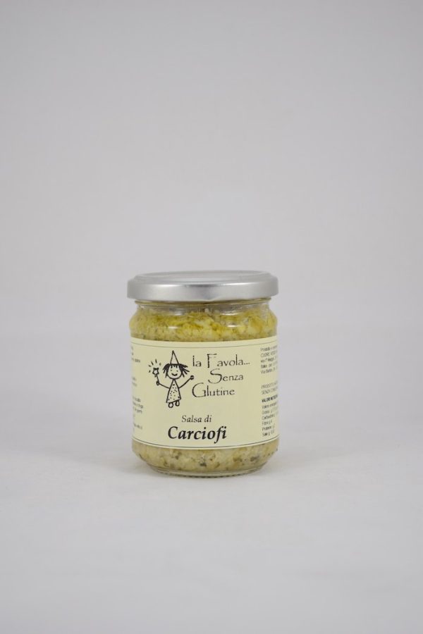 SALSA DI CARCIOFI GR.180 LA FAVOLA SENZA GLUTINE