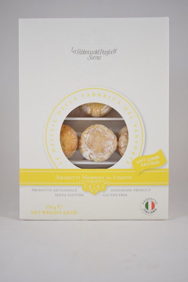 AMARETTI MORBIDI AL LIMONE GR. 250 LA FABBRICA DEL PANFORTE