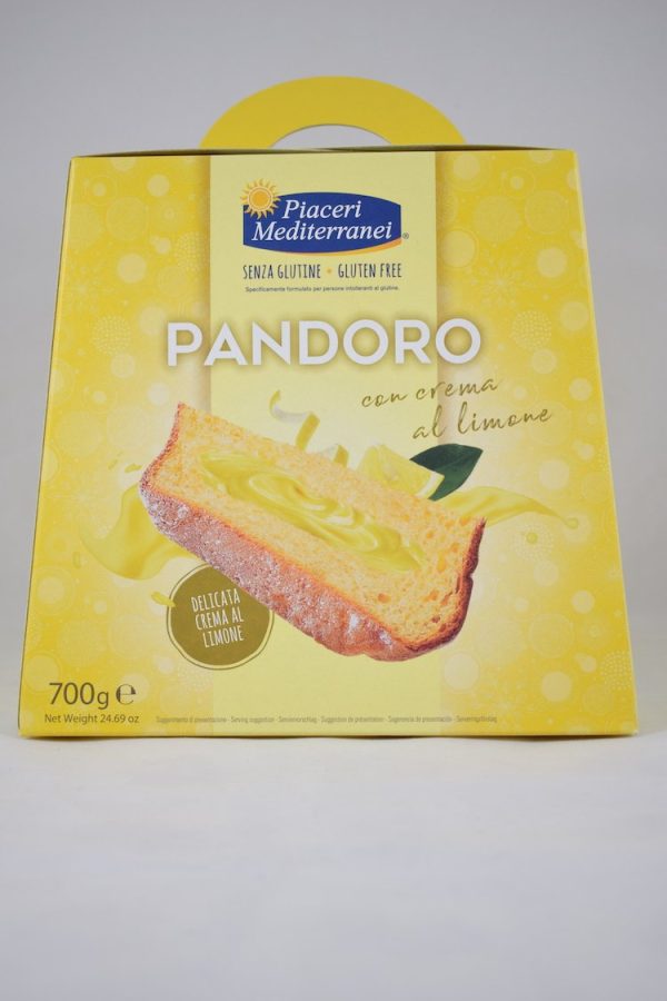 Pandoro con Crema al Limone