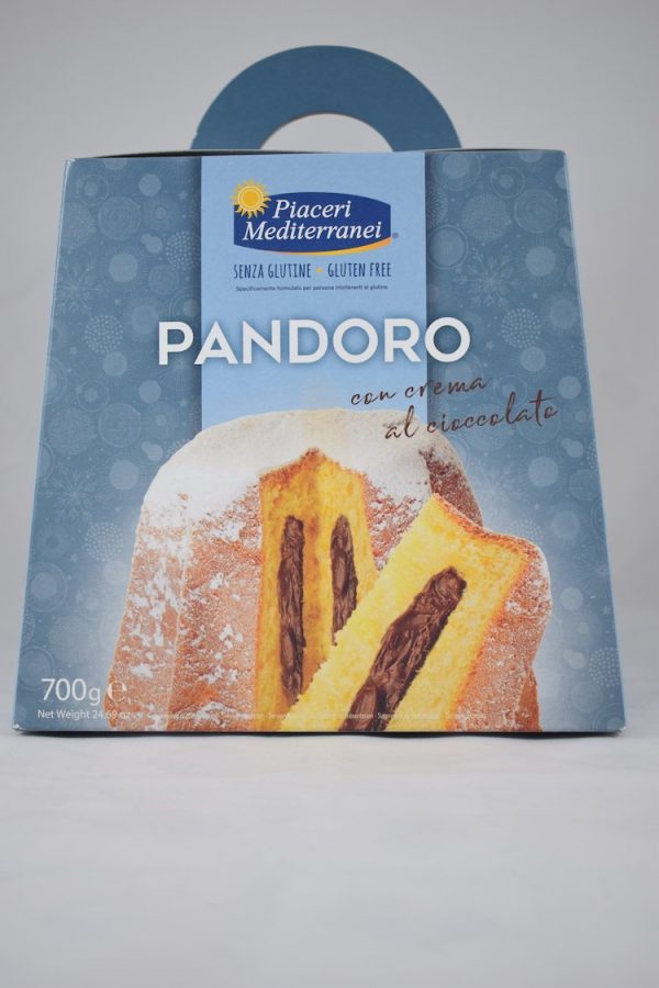 Pandoro con Crema al Cioccolato