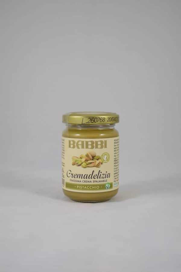 Crema spalmabile al pistacchio gr 150 Babbi