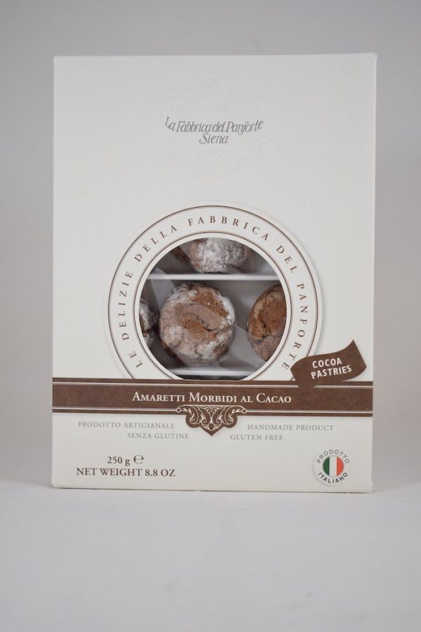 AMARETTI MORBIDI AL CACAO GR. 250 LA FABBRICA DEL PANFORTE
