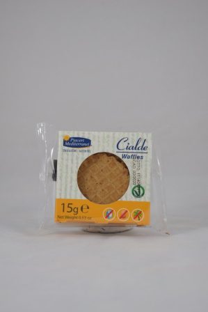CIALDE WAFFLE VEGAN GR.15 PIACERI MEDITERRANEI
