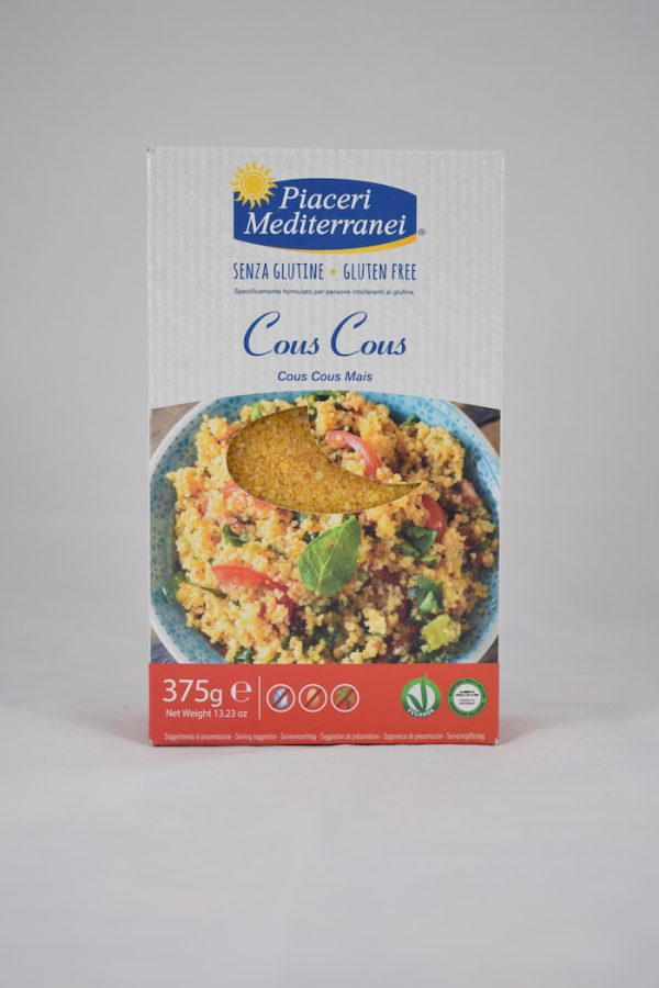 COUS COUS AL MAIS VEGAN GR.375 PIACERI MEDITERRANEI