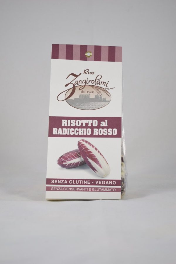 RISOTTO AL RADICCHIO ROSSO SENZA LATTE GR.180 ZANGIROLAMI