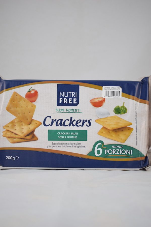 CRACKERS SALATI GR.33X6 NUTRIFREE