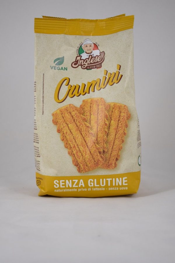 BISCOTTI CRUMIRI SENZA LATTOSIO VEGAN GR. 300 INGLESE