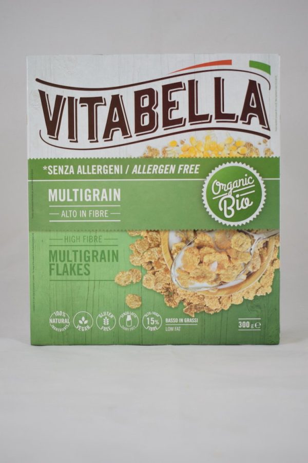 MULTIGRAIN FLAKES BIO GR. 300 SENZA LATTE VITABELLA