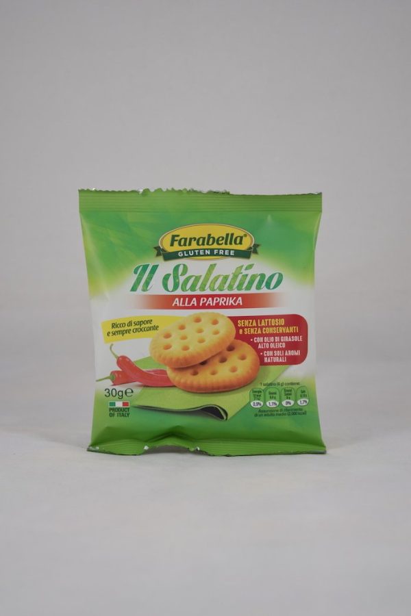 IL SALATINO ALLA PAPRIKA SENZA LATTOSIO GR. 30 FARABELLA