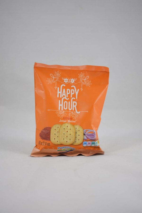 HAPPY CRACKERS GUSTO PIU' GR. 60 HAPPYFARM