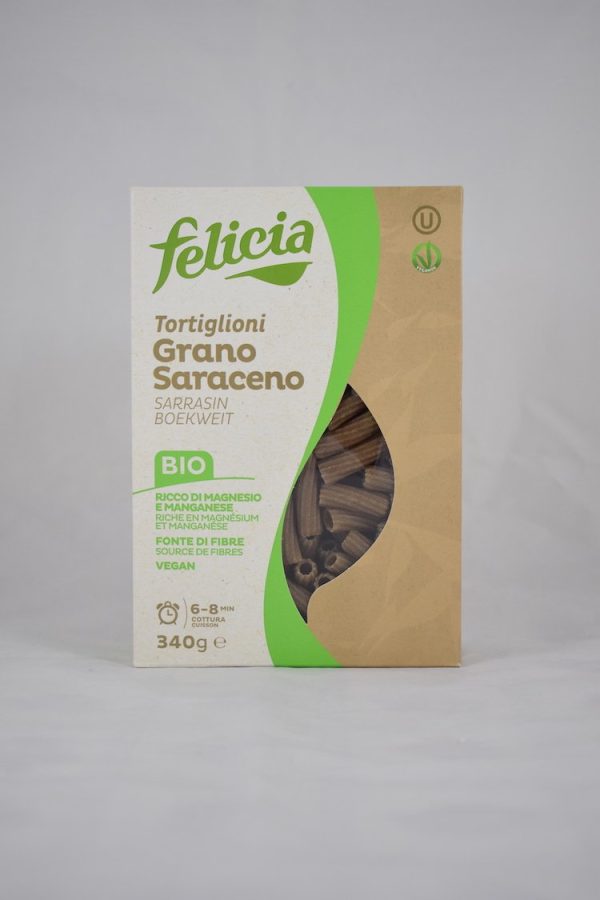 TORTIGLIONI AL GRANO SARACENO BIO GR. 340 FELICIA