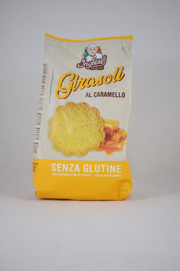 BISCOTTI GIRASOLI GR. 300 SENZA LATTOSIO INGLESE