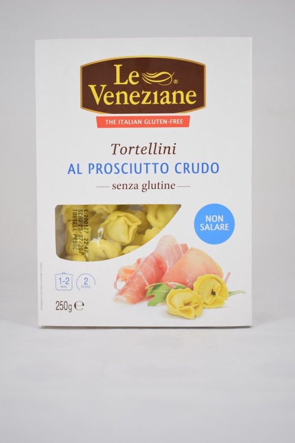 TORTELLINI AL PR. CRUDO GR.250 LE VENEZIANE