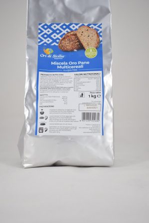 MISCELA ORO PANE MULTICEREALI KG. 1 ORI DI SICILIA