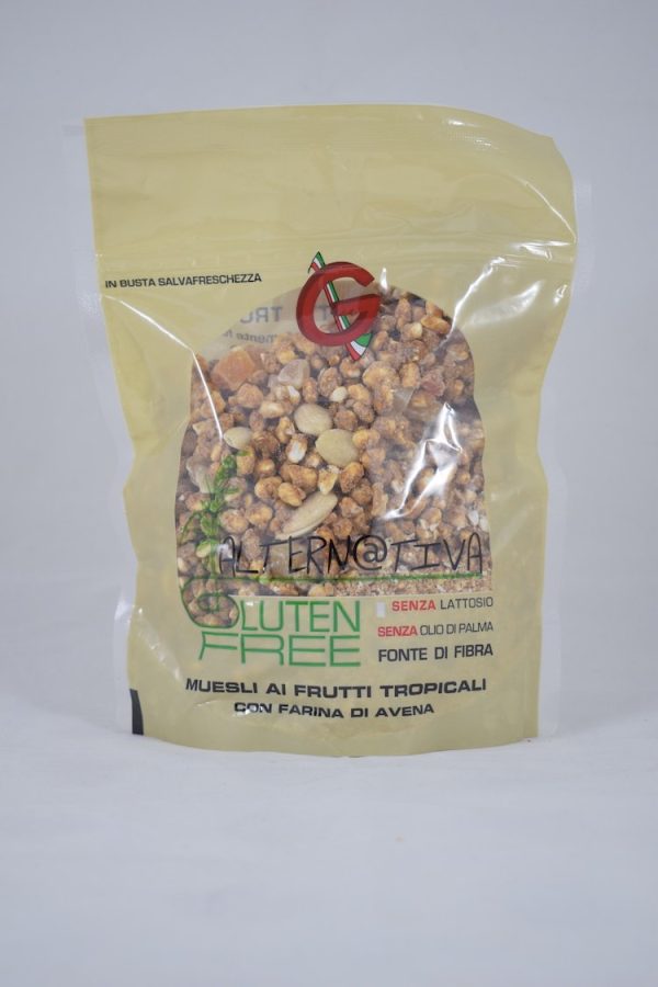 Muesli mandorle e frutti tropicali gr 300 Laboratorio Graziosi