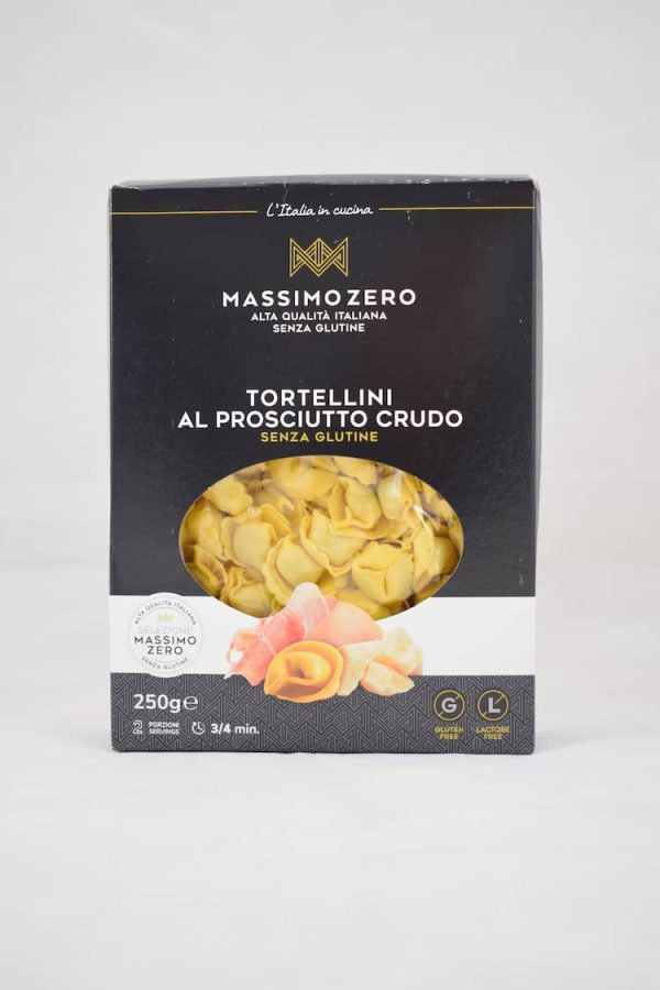 Tortellini al prosciutto crudo senza lattosio gr 250 Massimo Zero
