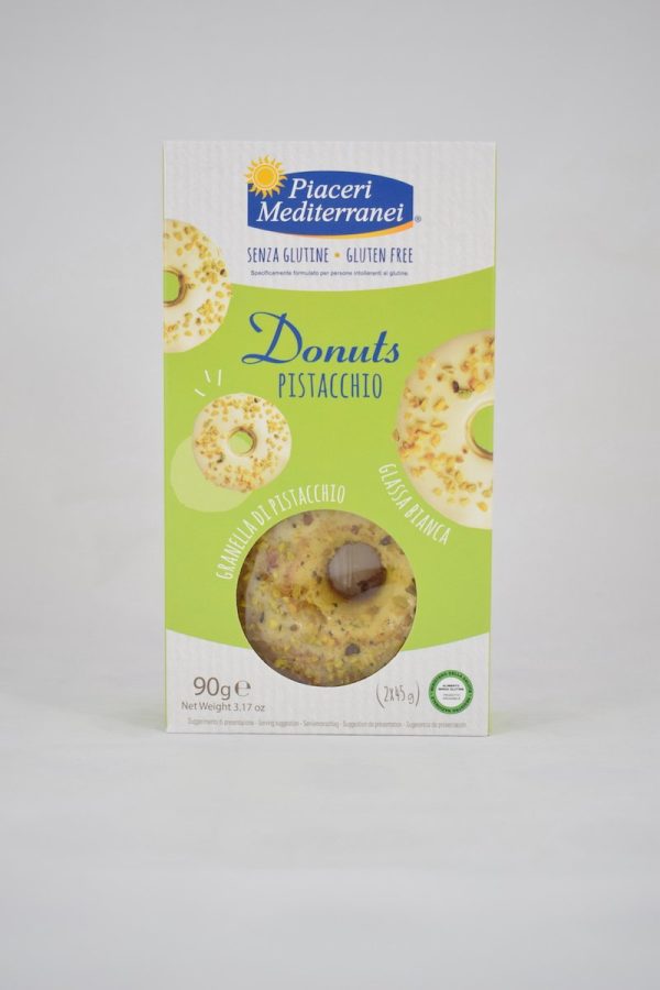 DONUTS PISTACCHIO GR.45X2 PIACERI MEDITERRANEI