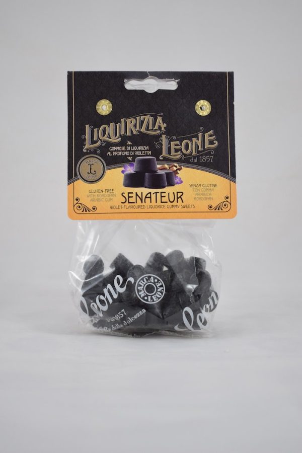 SENATEUR LIQUIRIZIA GOMMOSA GR.80 SENZA LATTOSIO LEONE